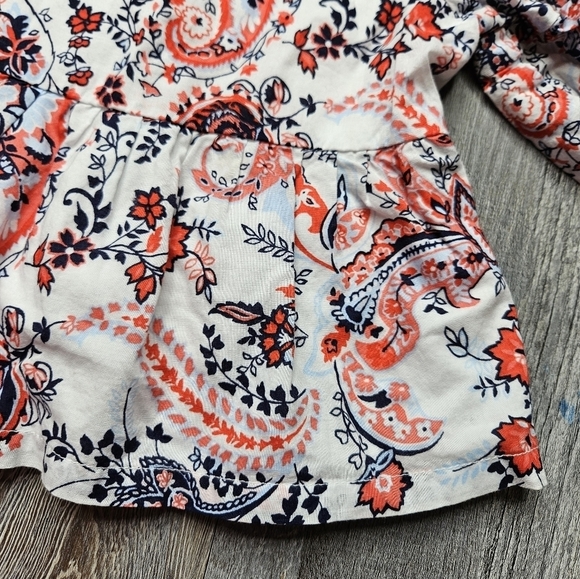 Janie and Jack 12-18 months Red White Top - Picture 3 of 6